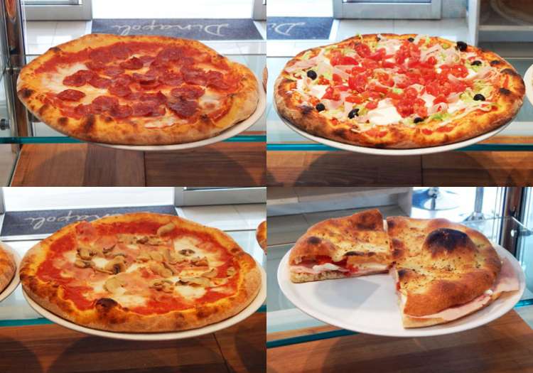 Pizze Calde, Fredde, Pucce Farcite, Rustici e Panzerotti.