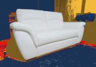 Divano in Pelle da Due Posti